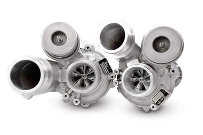 Stage 1 turbo upgrade for Mercedes-AMG GT R190 M178 4.0L BiTurbo using OEM BorgWarner-based housings