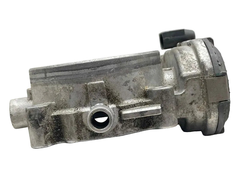 Used Mercedes M273 throttle body actuator side view – showing actuator motor housing