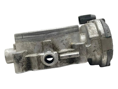 Used Mercedes M273 throttle body actuator side view – showing actuator motor housing