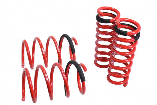 Megan Racing lowering springs for Mercedes-Benz C-Class W204 C250 C300 C350 2008–2014 with 1.6 inch front and 1.5 inch rear drop