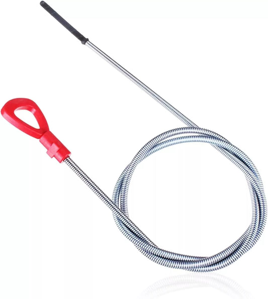 Mercedes-Benz 722.6 transmission dipstick with red handle for checking ATF fluid level – part number 140589152100