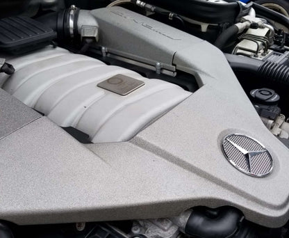 M156 Intake Spacer Kit installed on Mercedes AMG 63 NA engine