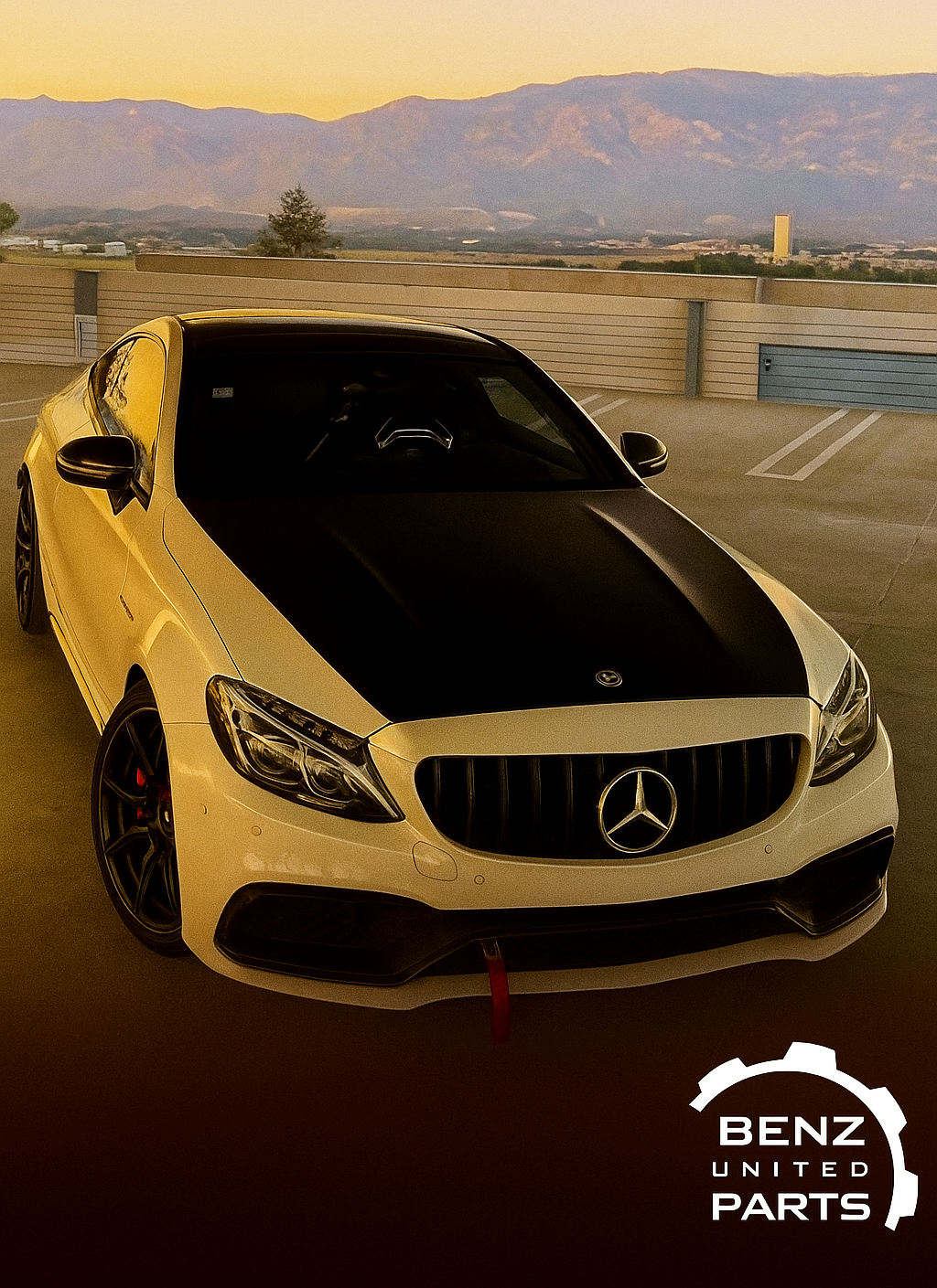 Mercedes-AMG C63 C63S W205 with M177 4.0L BiTurbo V8 custom ECU tune