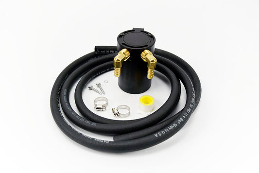 Oil catch can kit for Mercedes-AMG M112K supercharged engine with hoses and fittings
