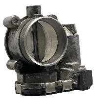 Front view of OEM supercharger throttle body valve for 2003–2005 Mercedes-Benz C230 Kompressor