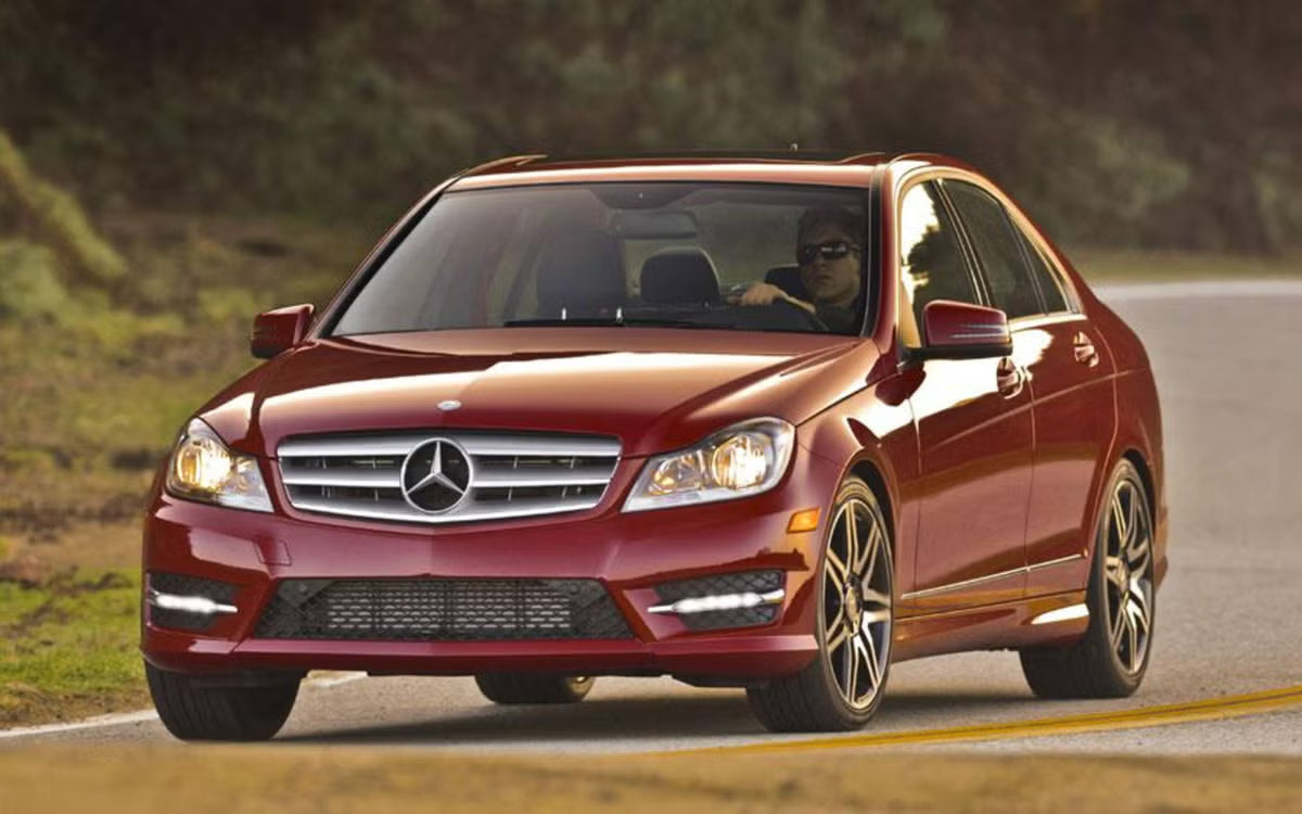 2012-2015 Mercedes-Benz C250 in red — M271 ECU performance tune