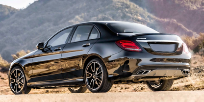 Mercedes C43 AMG with M276 3.0L V6 Bi-Turbo ECU tune showcasing real-world performance