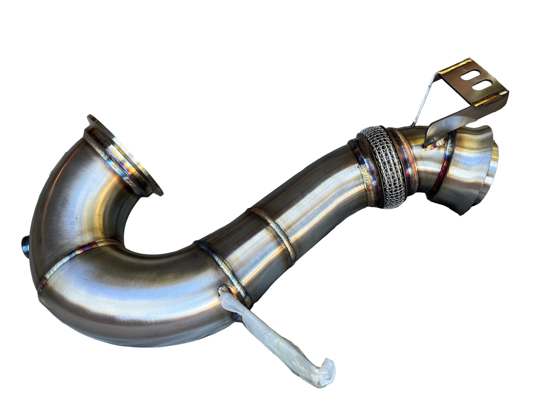 Mercedes-AMG E53, CLS53, and GT53 M256 catless downpipe – stainless high-flow performance exhaust upgrade