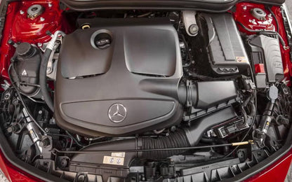 Mercedes M270 2.0L turbo engine platform used for ECU tuning in CLA250 and GLA250 models