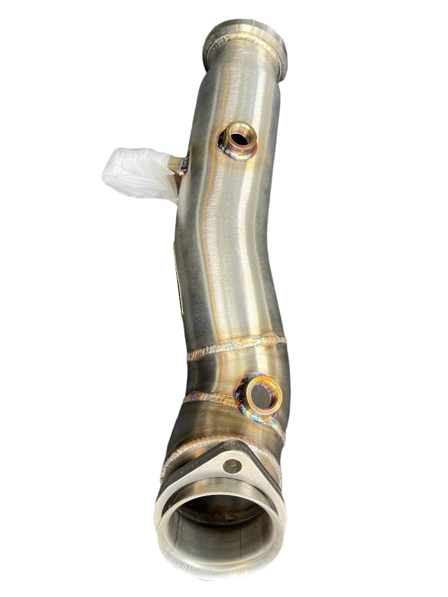 Enhanced performance exhaust downpipes for 2015-2023 Mercedes M276 cars