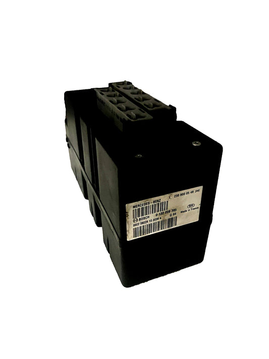 Mercedes R230 door lock vacuum pump 2308000048 product shot for SL500 SL550 2007-2012