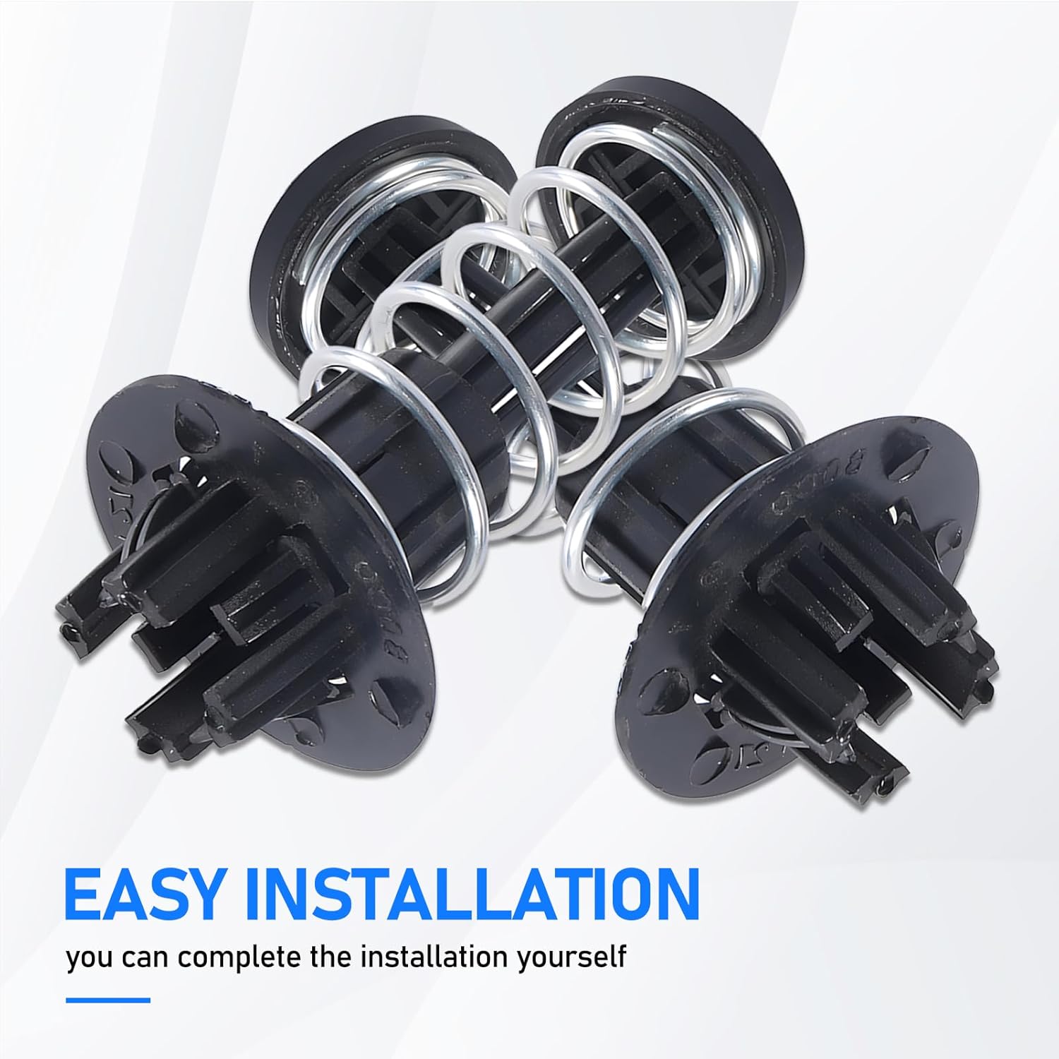 Hood latch springs with easy installation design for Mercedes C E GLK class
