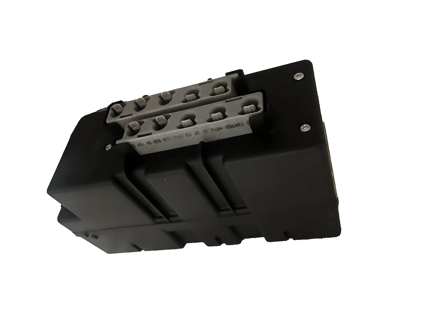 Close-up of Mercedes R230 vacuum pump part number 2308000048 for SL55 AMG