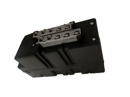 Close-up of Mercedes R230 vacuum pump part number 2308000048 for SL55 AMG