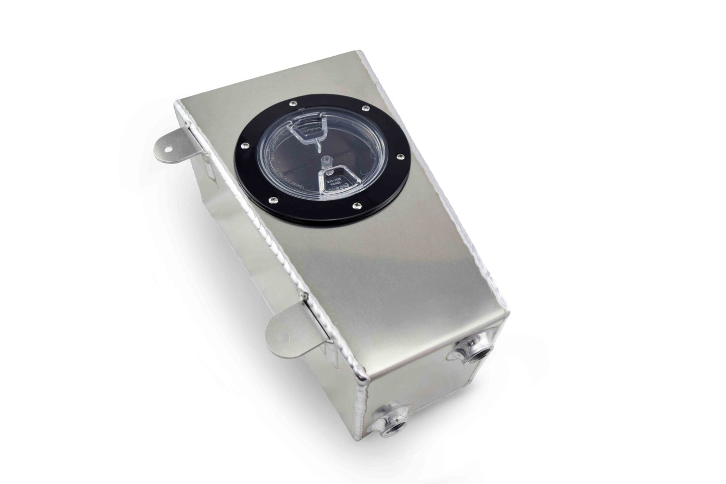Top view of Under Hood Ice Tank for Mercedes G55 AMG showing black circular lid