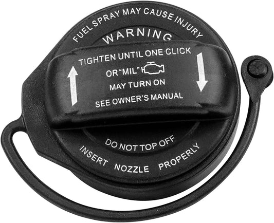 Top View of Replacement VW Audi Fuel Tank Cap with Instructions