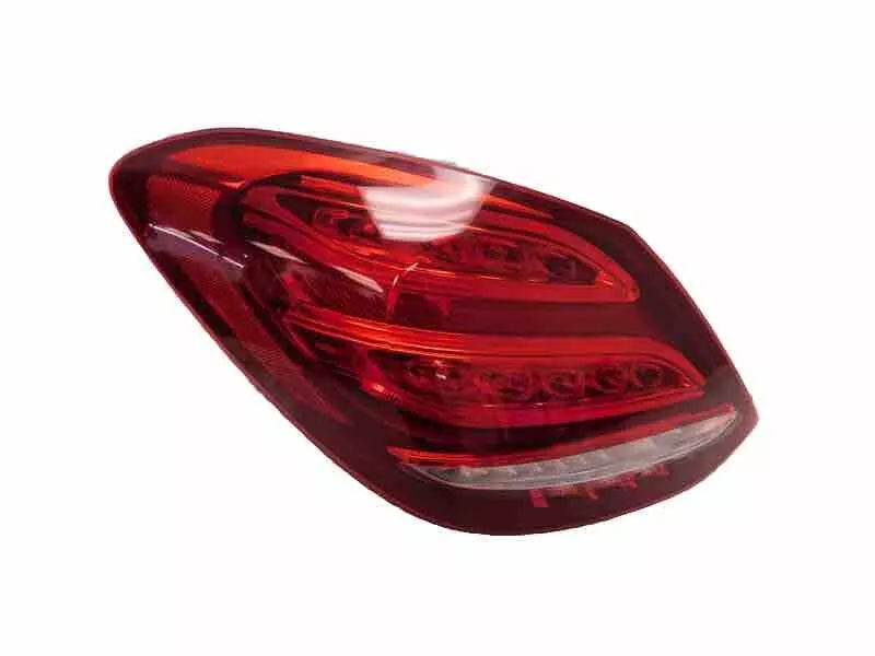 Angled view of genuine Mercedes C-Class driver-side taillight
