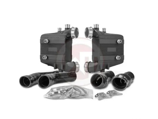 Wagner Tuning performance intercooler kit for Mercedes-AMG GT, GT S, GT C, and GT R with M178 V8 engine