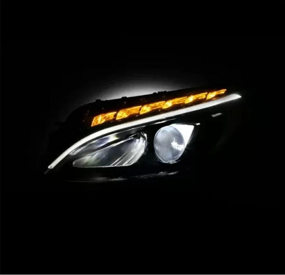Xtune W205 Projector Headlight with sequential LED turn signal and bright white running light